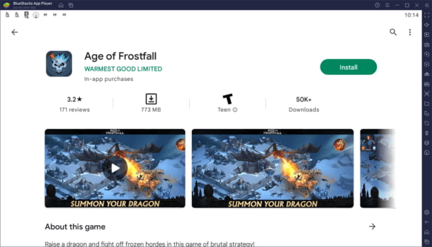 Age of Frostfall For PC – Download & Play On PC [Windows / Mac]