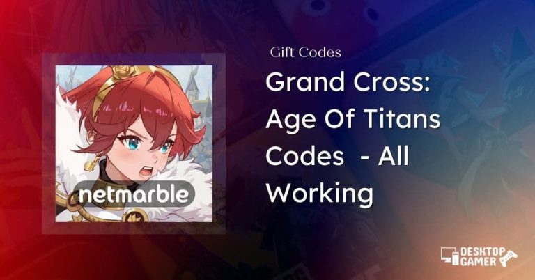 Grand Cross: Age Of Titans Codes March 2024 – All Working