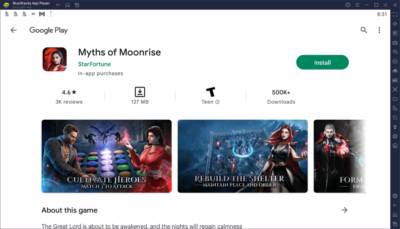 Myths of Moonrise For PC - Download & Play On PC [Windows / Mac]