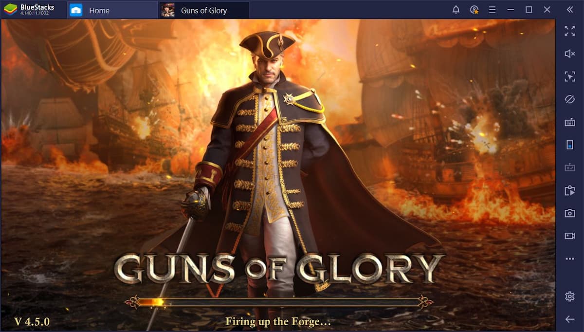 guns of glory bluestacks