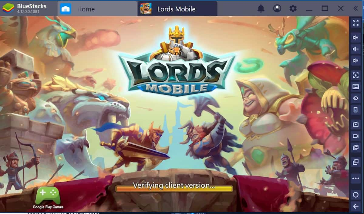 lords mobile emulator mac