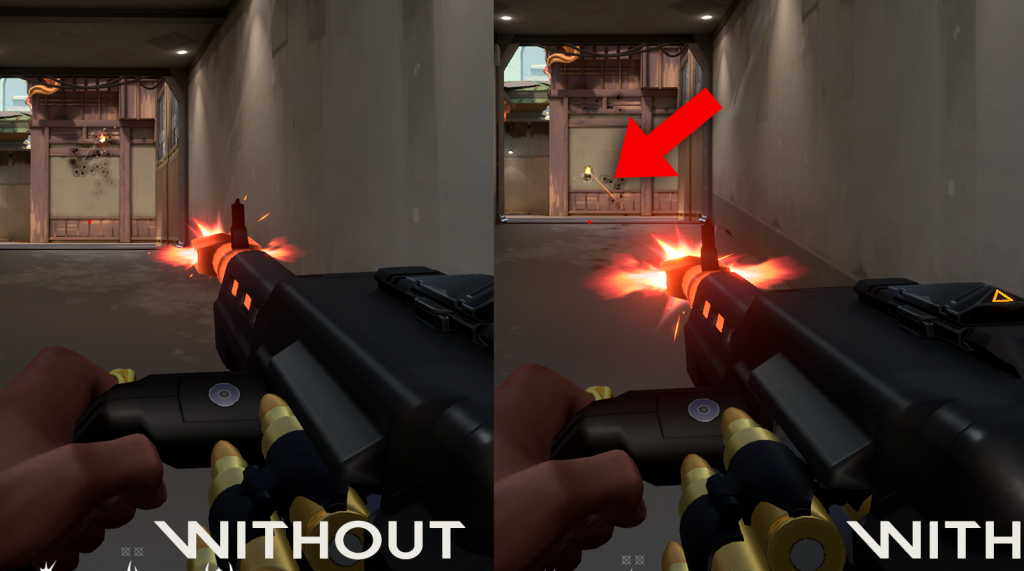 without bullet tracers